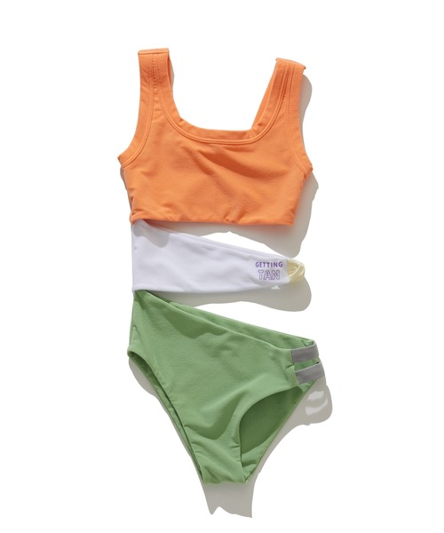 GUACAMOLE（ガカモレ） 水着 FUNCTIONAL PILE MULTI COLOR ONEPIECE