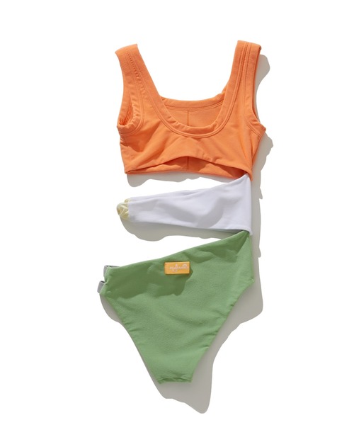 GUACAMOLE（ガカモレ） 水着 FUNCTIONAL PILE MULTI COLOR ONEPIECE