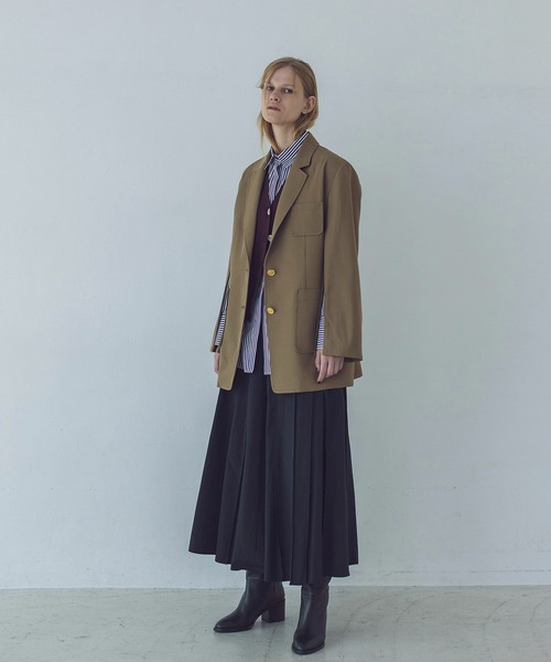 DRESSLAVE ジャケット テーラードジャケット clear twill wool