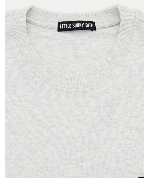 tシャツ /Little Sunny Bite/fake layered long tee レディース メンズ little sunny bite (リトルサニーバイト)fake layered long tee