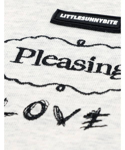 tシャツ /Little Sunny Bite/fake layered long tee レディース メンズ Little sunny bite tシャツ 「Little Sunny Bite」 fake layered