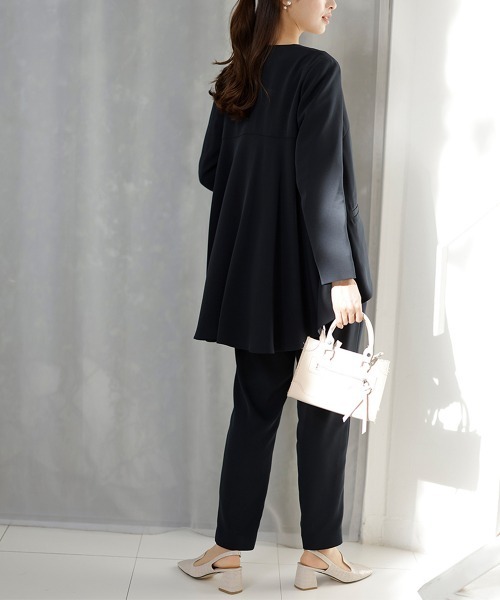 Rady上下3点セット♡ジャケット＆フレアカットトップス＆黒パンツ♡美品♡卒業式 RANAN（ラナン） セレモニースーツ セットアップ 「2点セット」ダブル