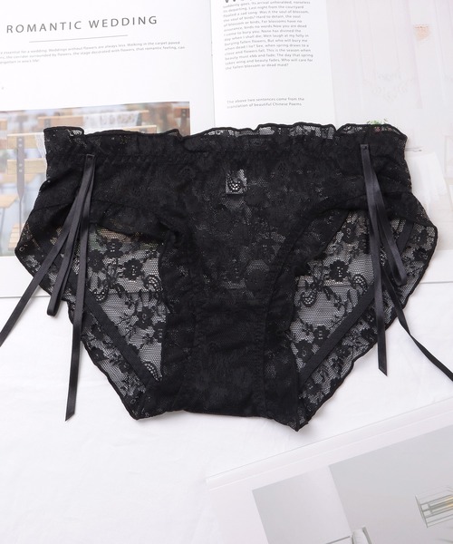 Lace Ladies（レースレディース） ショーツ 「4枚セット」サイドリボン