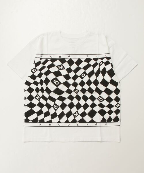 関税/送料込★MM6 Maison Margiela★グラフィック 半袖 Tシャツ MM6 Maison Margiela グラフィック オーバーサイズ Tシャツ
