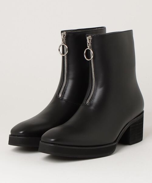 LOVEHUNTER（ラブハンター） ブーツ ヒールブーツ フロントジップ