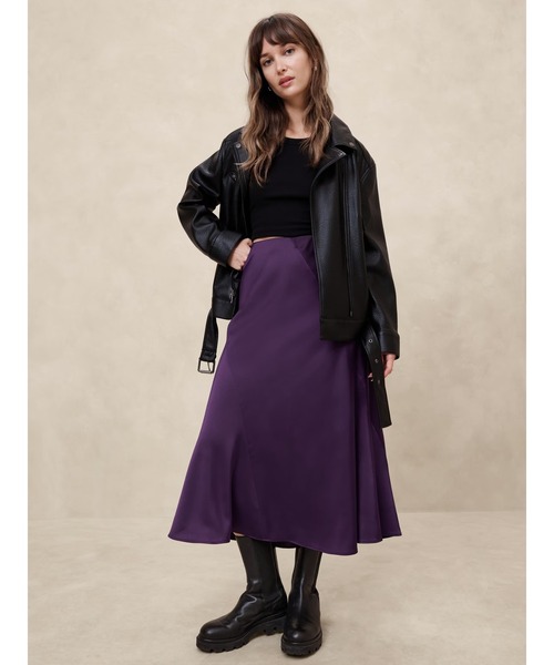 BANANA REPUBLIC スカート FACTORY STORE ミディスリップ