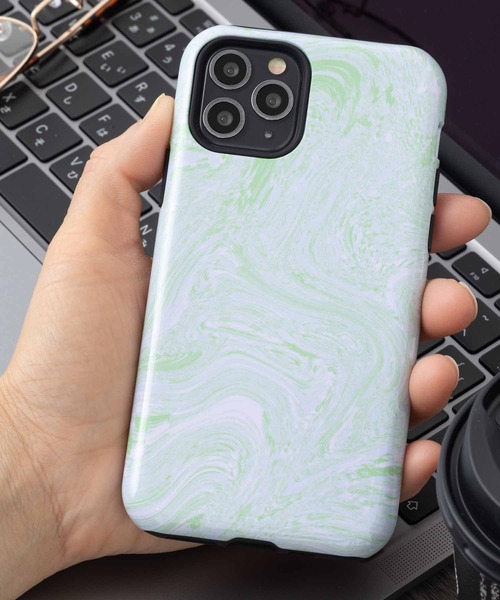 emonique（エモニーク） スマホケース マーブル柄 iPhoneケース「se/7