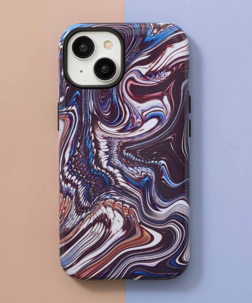 マーブル模様 iPhoneケース emonique（エモニーク） スマホケース マーブル柄 iPhoneケース「se/7