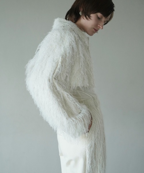 CLANE（クラネ） コート アウター FRINGE SHORT JACKET レディース