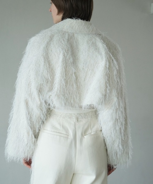 CLANE（クラネ） コート アウター FRINGE SHORT JACKET レディース
