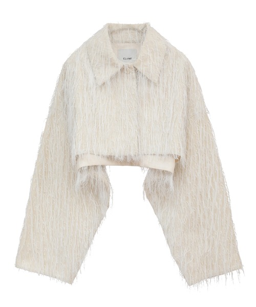 CLANE（クラネ） コート アウター FRINGE SHORT JACKET レディース