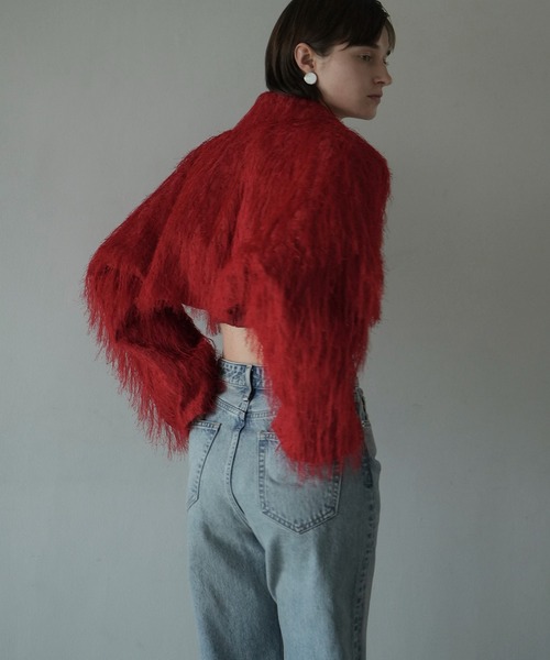 CLANE（クラネ） コート アウター FRINGE SHORT JACKET レディース