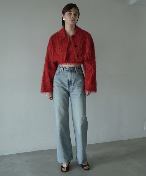 CLANE（クラネ） コート アウター FRINGE SHORT JACKET レディース