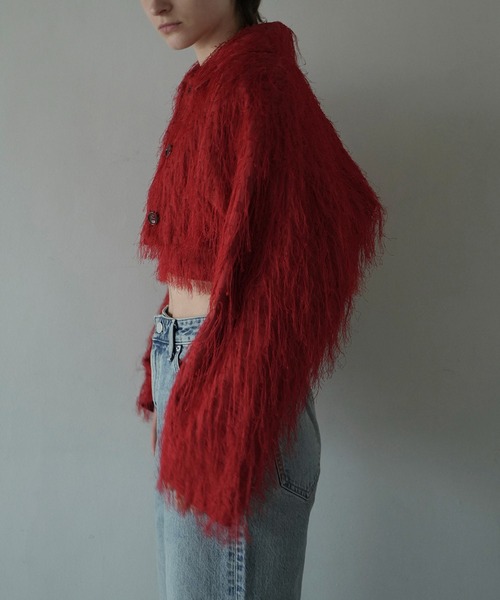 CLANE（クラネ） コート アウター FRINGE SHORT JACKET レディース