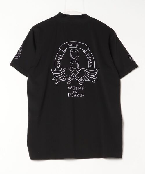 美品 ロアーガンズ AddElm INFINITI LOGOモックネックTシャツ roar guns（ロアーガンズ） tシャツ AddElm INFINITI LOGO MOCK NECK T