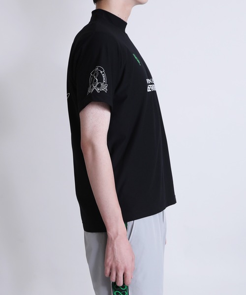 roar guns（ロアーガンズ） tシャツ AddElm INFINITI LOGO MOCK NECK T