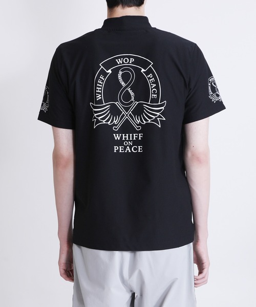 美品 ロアーガンズ AddElm INFINITI LOGOモックネックTシャツ roar guns（ロアーガンズ） tシャツ AddElm INFINITI LOGO MOCK NECK T