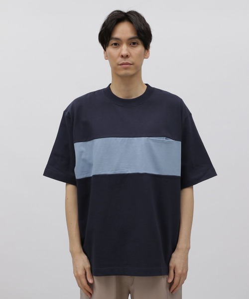 LAKOLE tシャツ パネル切替ポケットT / 112109 メンズ : ZOZOTOWN 