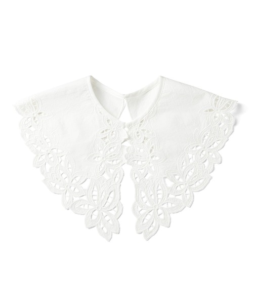 IEDIT（イディット） つけ襟 付け襟 いつものトップスが華やぐレース