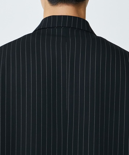 CULLNI（クルニ） ベスト STUDIOUS別注 NOSLEEVE STRIPE JACKET メンズ