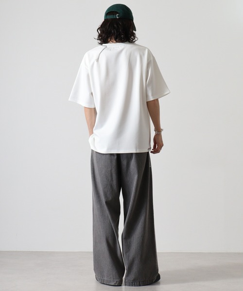 ATELANE（アテレーン） tシャツ ポンチアソートハンドステッチ刺繍T