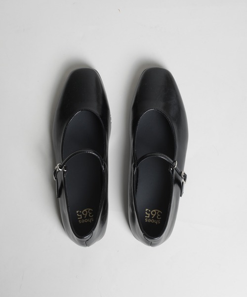 shoes365 パンプス 「shoes365」バックル付きパンプス