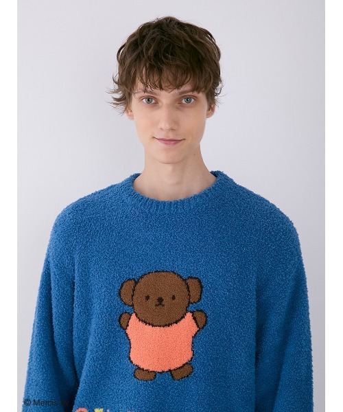 【Dick Bruna】【HOMME】ベビモコプルオーバー&ロングパンツセット gelato pique パジャマ 「Dick Bruna」「HOMME」ベビモコプル