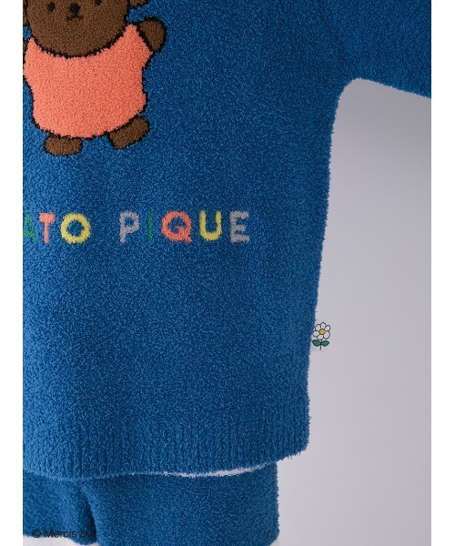 【Dick Bruna】【HOMME】ベビモコプルオーバー&ロングパンツセット gelato pique パジャマ 「Dick Bruna」「HOMME」ベビモコプル