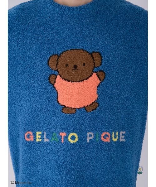 【Dick Bruna】【HOMME】ベビモコプルオーバー&ロングパンツセット gelato pique パジャマ 「Dick Bruna」「HOMME」ベビモコプル