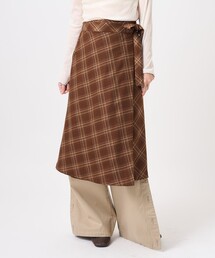 ホワイト ラップスカート フリーサイズ ホワイト ラップスカート フリーサイズ ホワイト ラップスカート