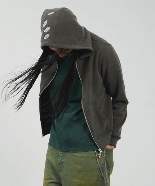 JieDa ジエダ　パーカー JieDa（ジエダ） パーカー CIRCLE REFLECTOR ZIP HOODIE メンズ