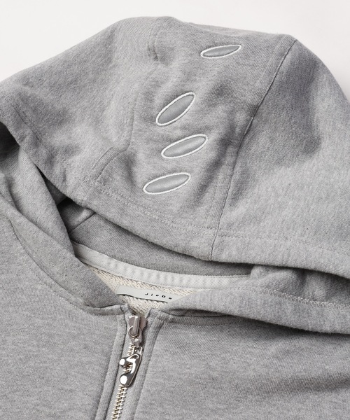 JieDa（ジエダ） パーカー CIRCLE REFLECTOR ZIP HOODIE メンズ