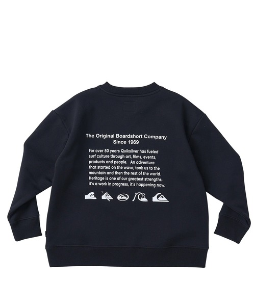 Quiksilver（クイックシルバー） トレーナー QS HISTORY CREW SWEA