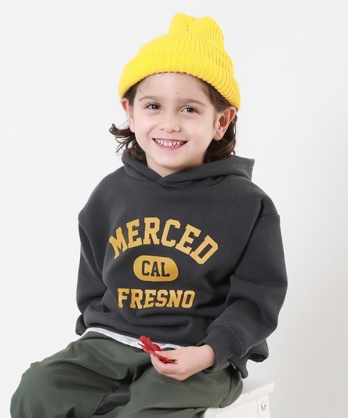 devirock（デビロック） パーカー デビラボ プリント裏起毛プル