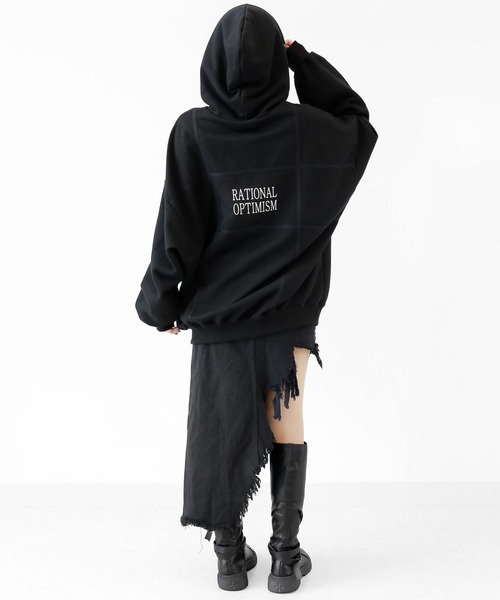 minsobi（ミンソビ） パーカー ユニセックスパーカー ビッグシルエット