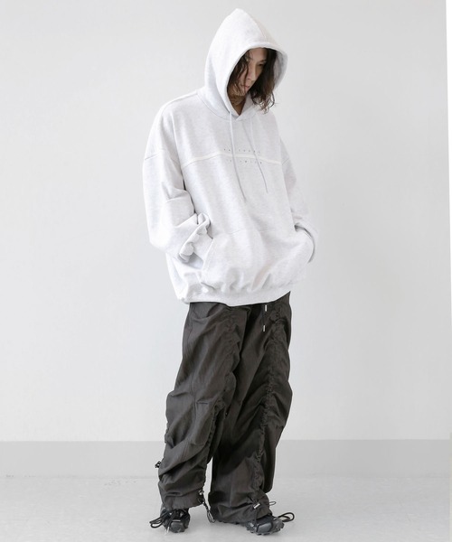 minsobi（ミンソビ） パーカー ユニセックスパーカー ビッグシルエット