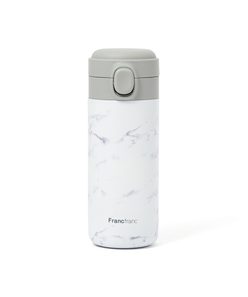 Francfranc（フランフラン） 水筒 ワンタッチ ステンレスボトル 350ml