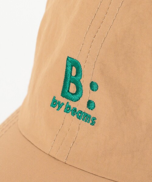 B：MING by BEAMS キャップ 帽子 「6色展開」ナイロン ロゴ ロー