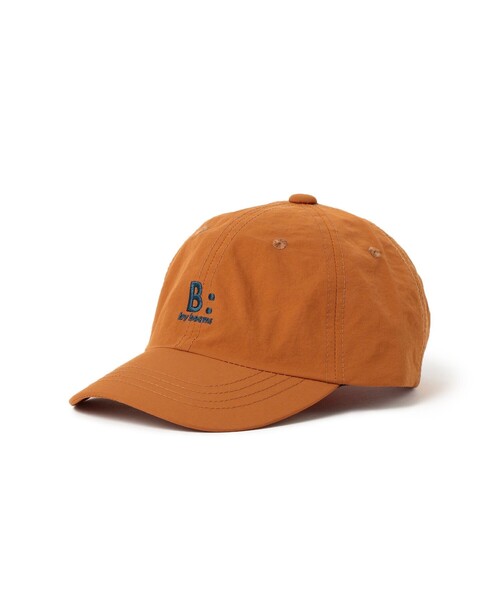 B：MING by BEAMS キャップ 帽子 「6色展開」ナイロン ロゴ ロー