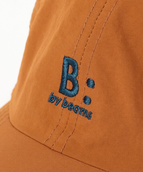 B：MING by BEAMS キャップ 帽子 「6色展開」ナイロン ロゴ ロー