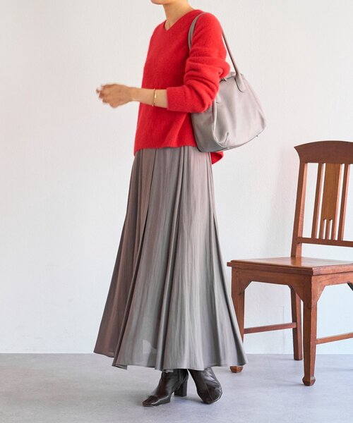値下げ　ビアズリー　サーキュラースカート　サイズ0 新品　夏服 2サイズ展開》割繊サーキュラースカート（スカート）｜BEARDSLEY