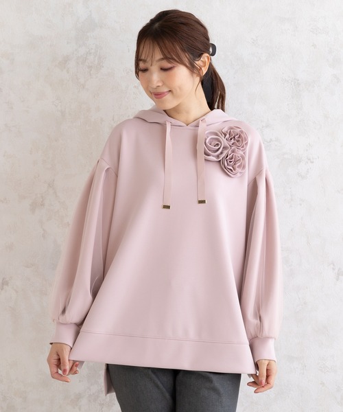Rose Tiara（ローズティアラ） パーカー オーバーサイズパーカー