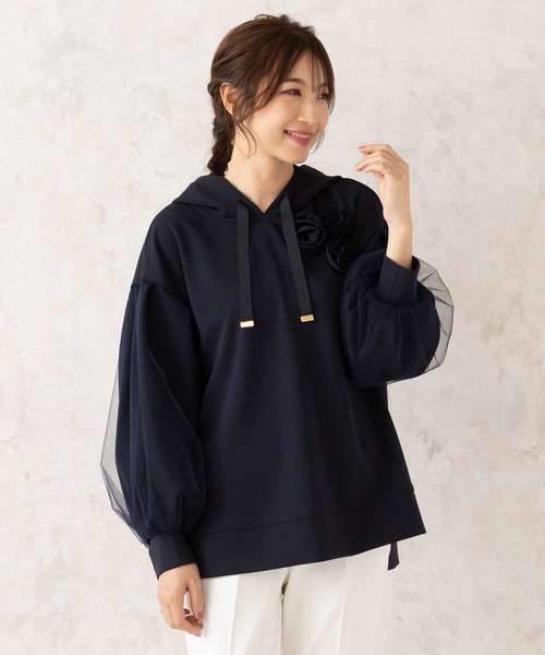 Rose Tiara（ローズティアラ） パーカー オーバーサイズパーカー