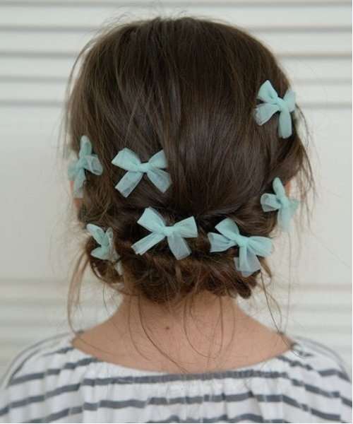 チュールリボンちびヘアクリップ10Pセット : ZOZOTOWN Yahoo!店 - 通販