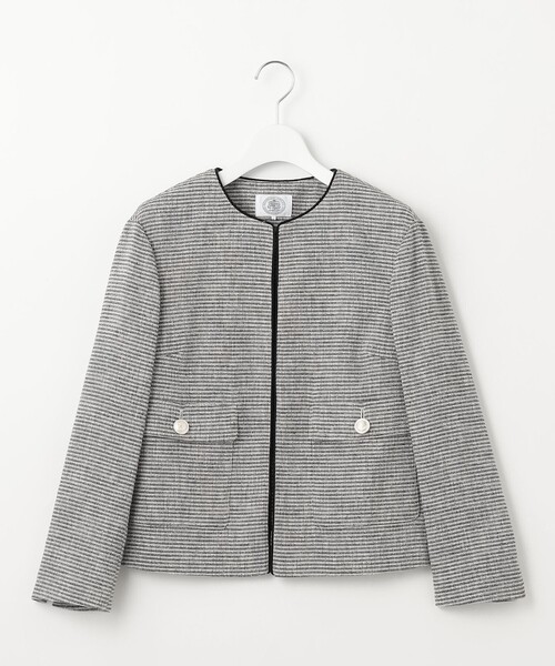 J.PRESS コート アウター 「洗える」Calameraリングメッシュ 
