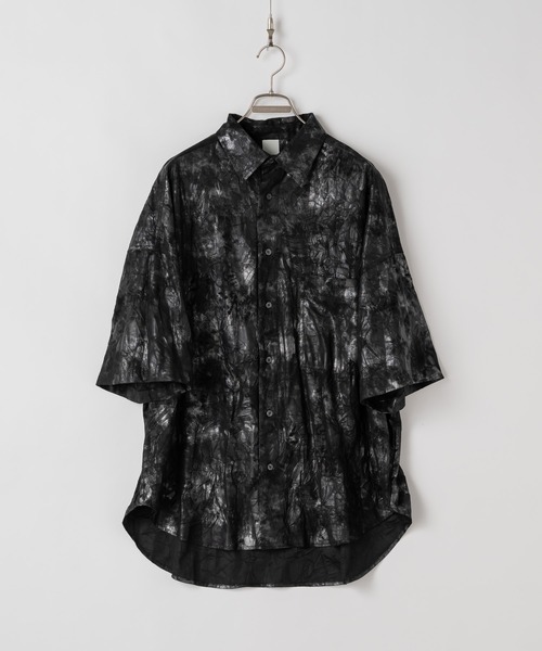 Casper John シャツ Washer paint over shirts/ワッシャー