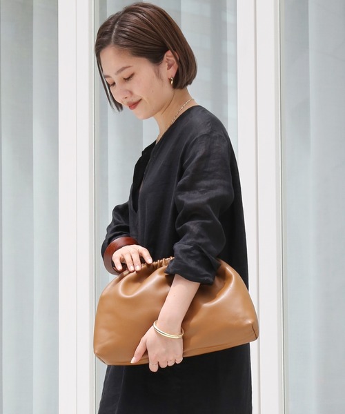 Deuxieme Classe CELERI BAG キャメル
