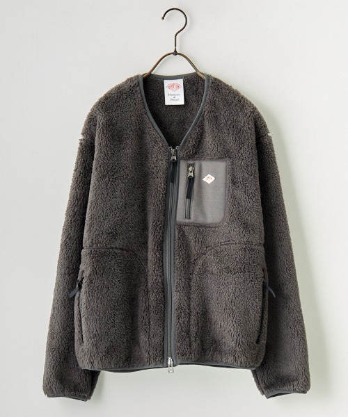 Danton（ダントン） ジップアップブルゾン 38 オフホワイト レディース