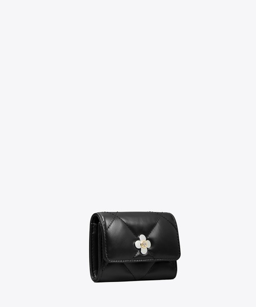 TORY BURCH カードケース キラ ダイヤモンドキルト クローバー