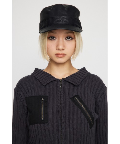 LAGUA GEM ニット セーター COTTON POCKET レディース